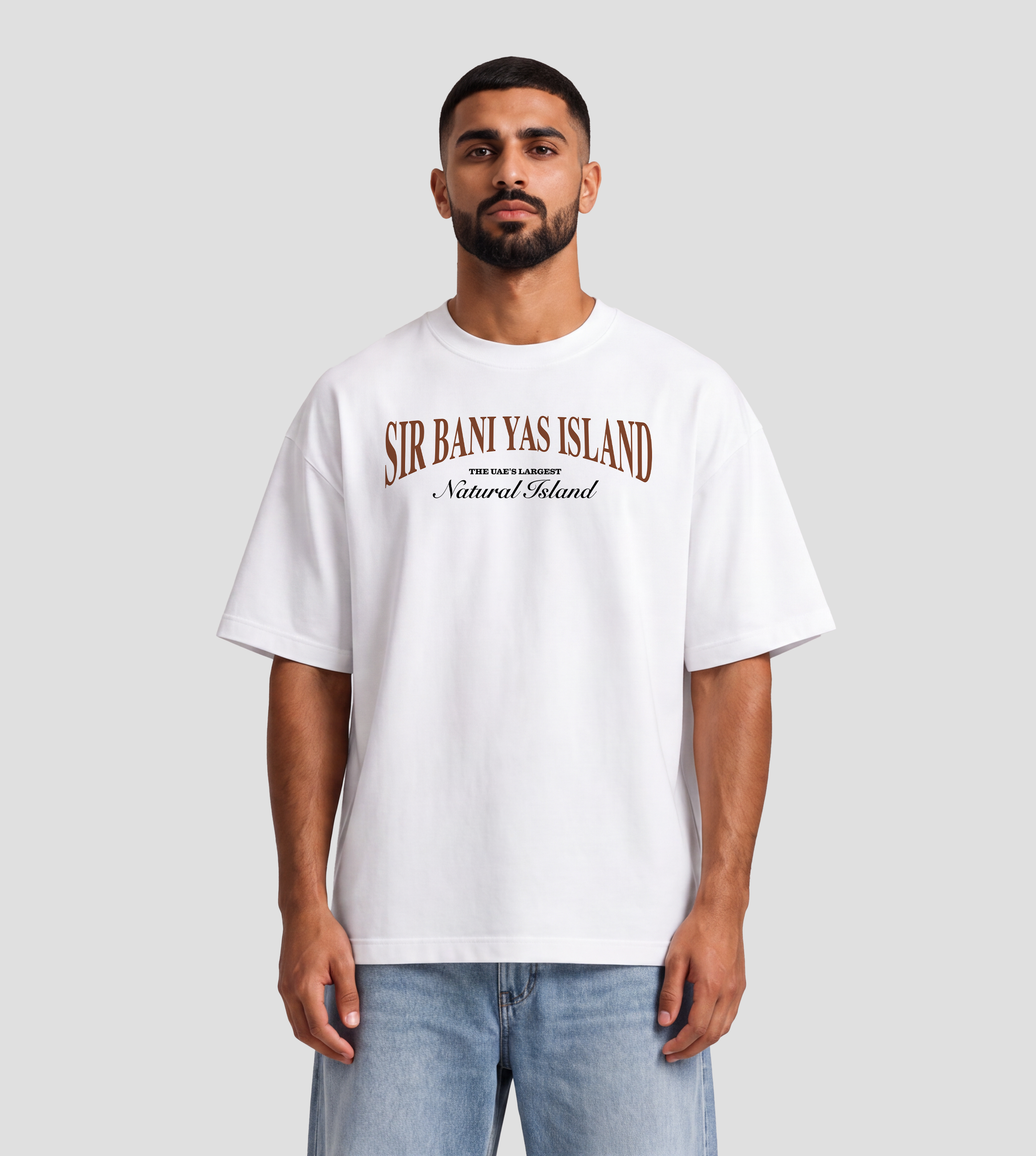 Sir Bani Yas Wildlife Oversized T-Shirt