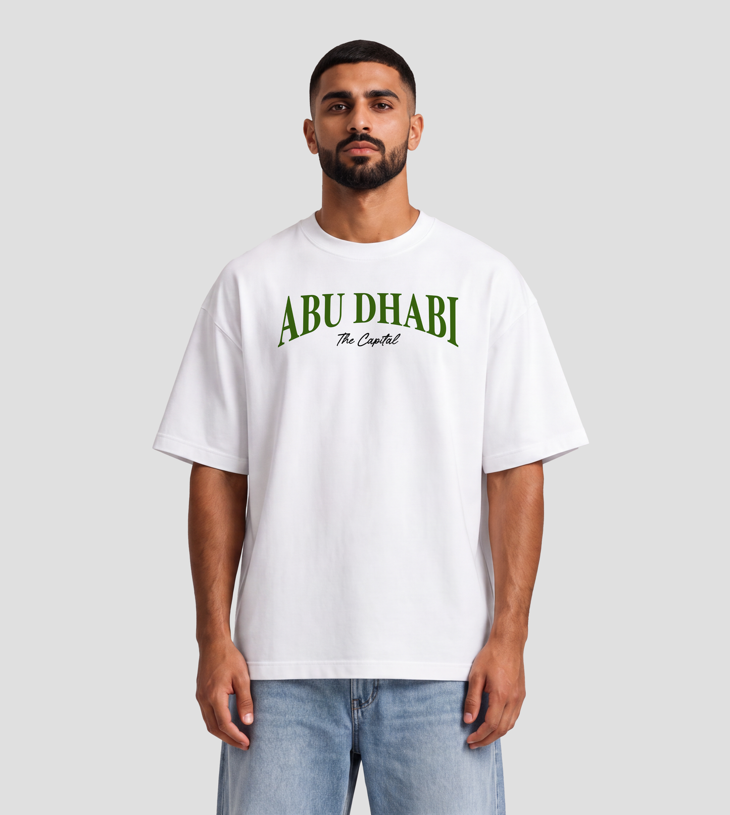 Abu Dhabi Corniche Golden Hour Oversized T-Shirt