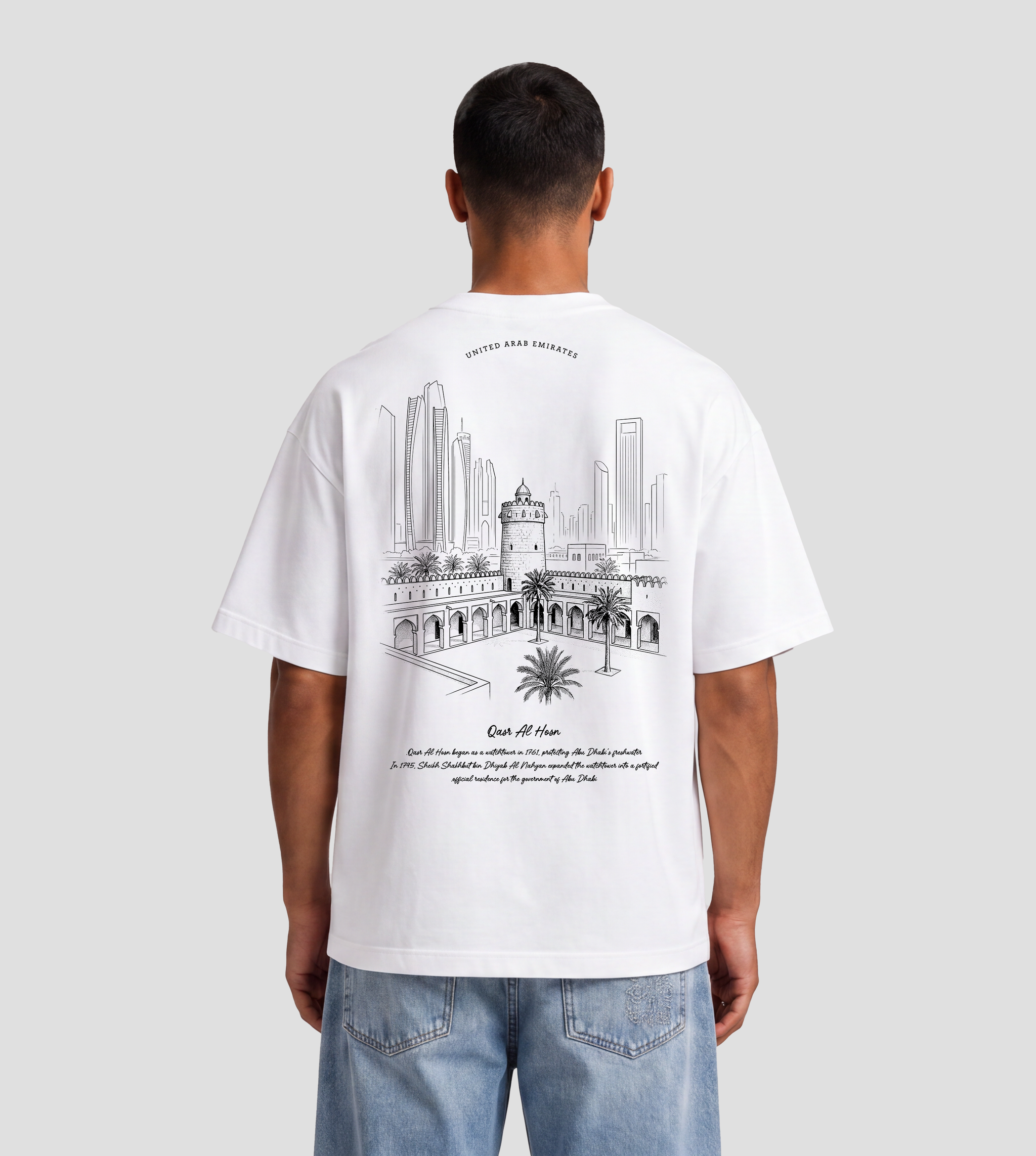 Abu Dhabi Qasr Al Hosn Oversized T-Shirt
