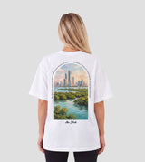 Abu Dhabi Skyline with Mangroves
