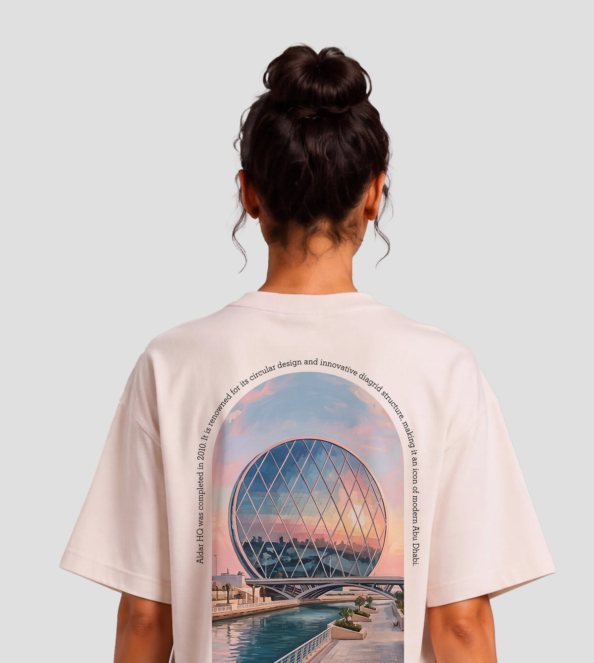Abu Dhabi Aldar HQ Sunset