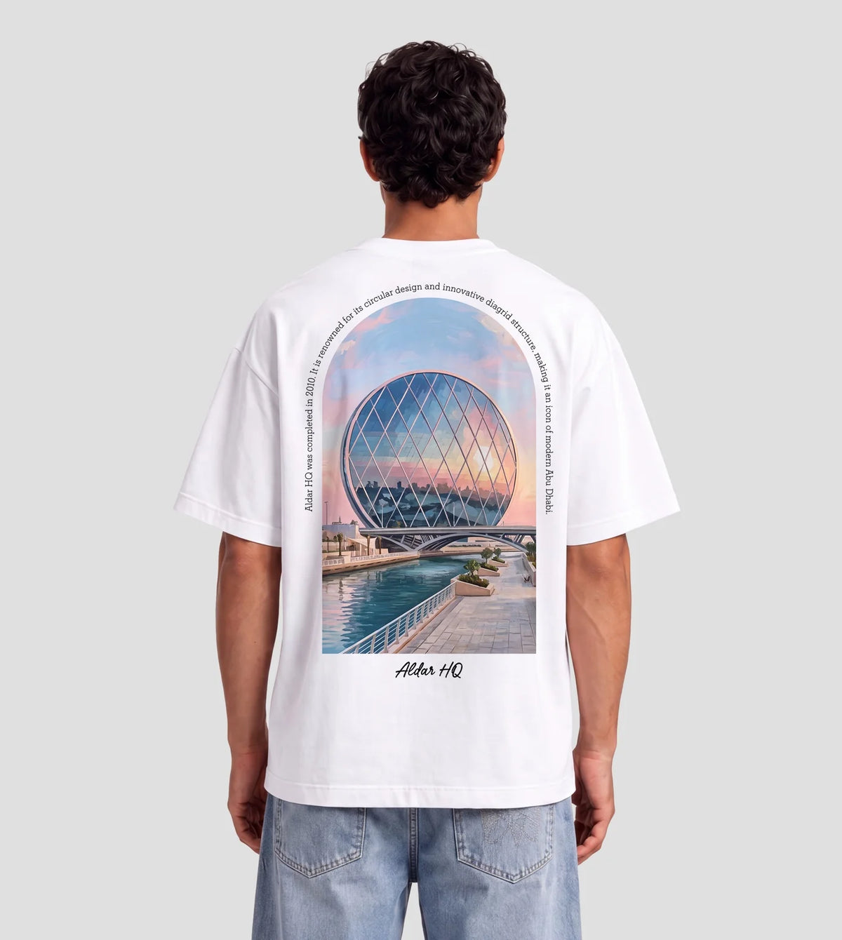 Abu Dhabi Aldar HQ Sunset
