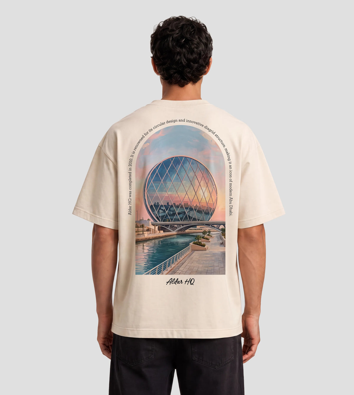Abu Dhabi Aldar HQ Sunset