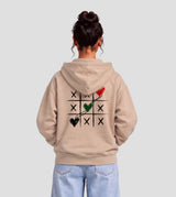 UAE – Three Hearts, One Nation – Oversized Hoodie