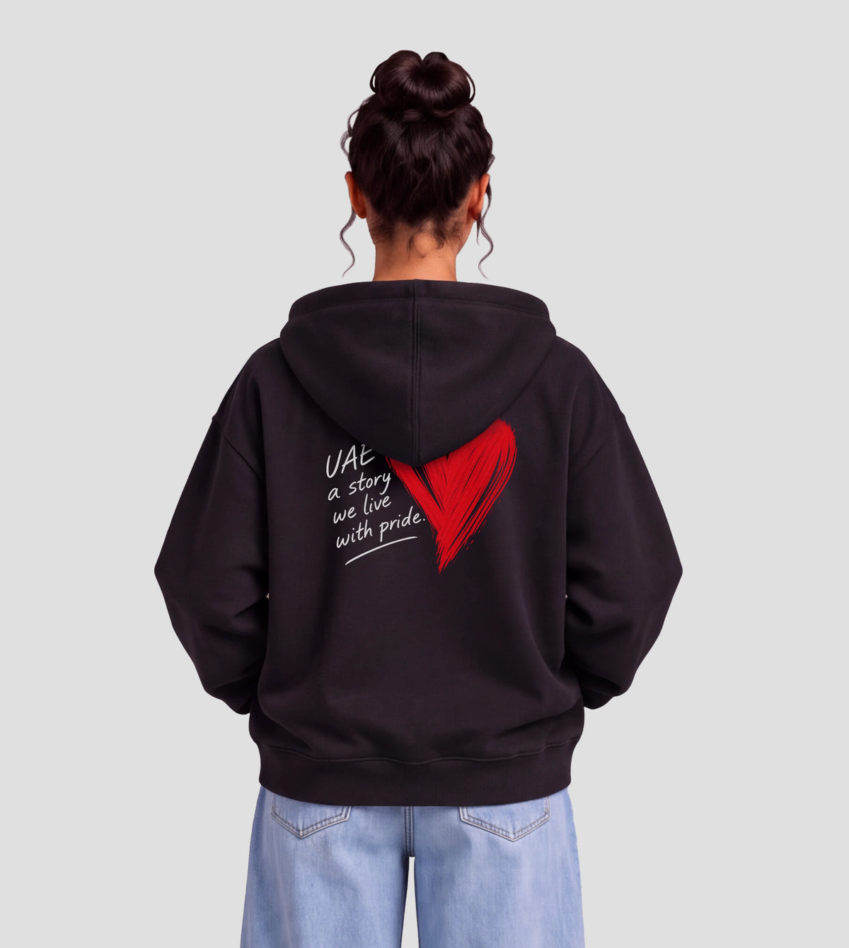 UAE – A Story We Live With Pride – Oversized Hoodie