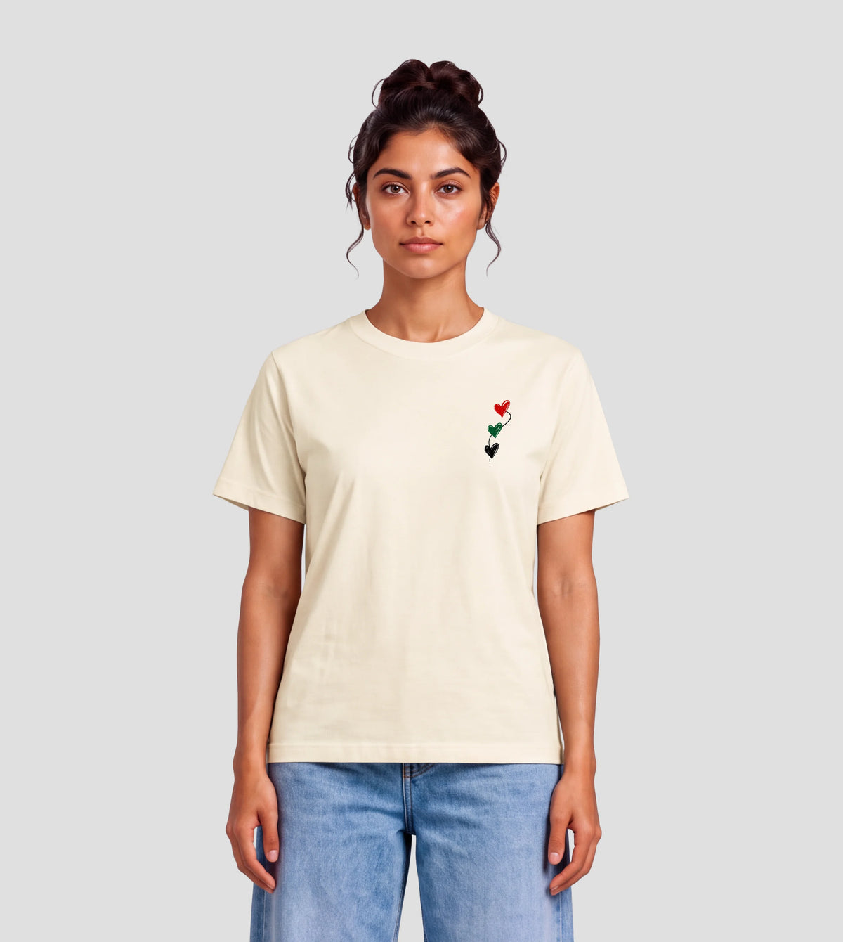 UAE – Three Hearts, One Nation – Classic T-Shirt