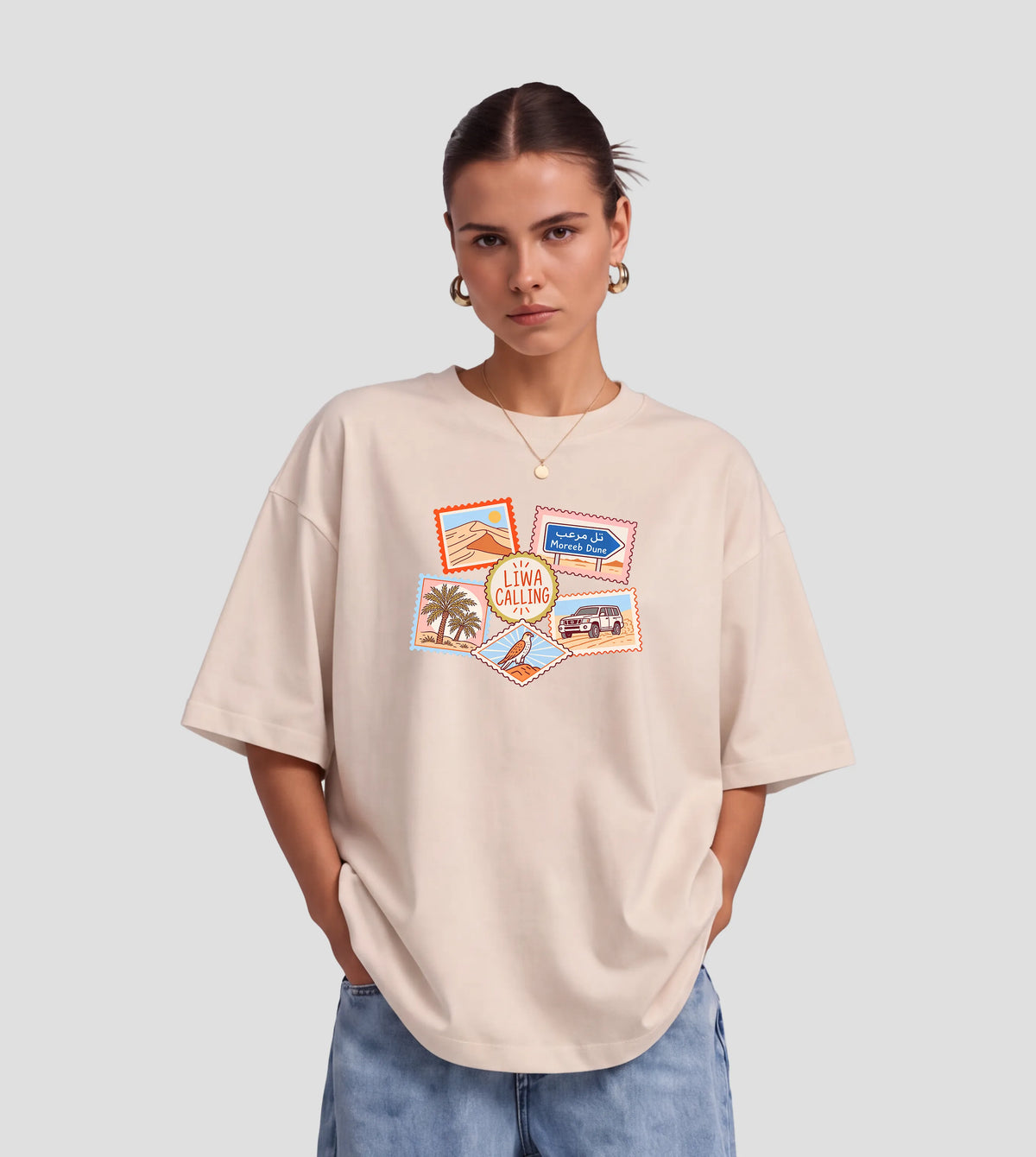 Liwa Calling – Oversized T-Shirt