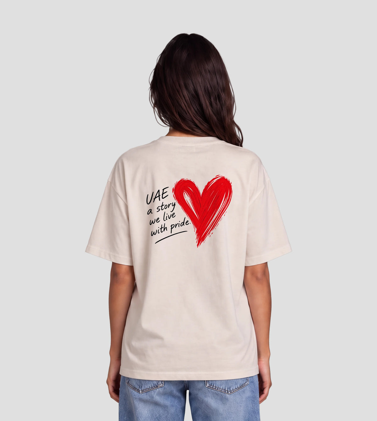 UAE – A Story We Live With Pride – Oversized T-Shirt