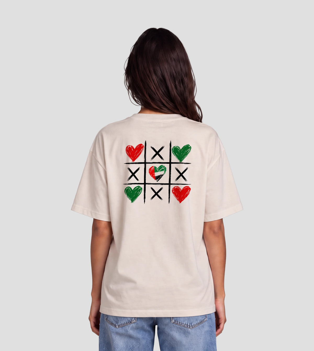 UAE – Hearts of Unity – Oversized T-Shirt