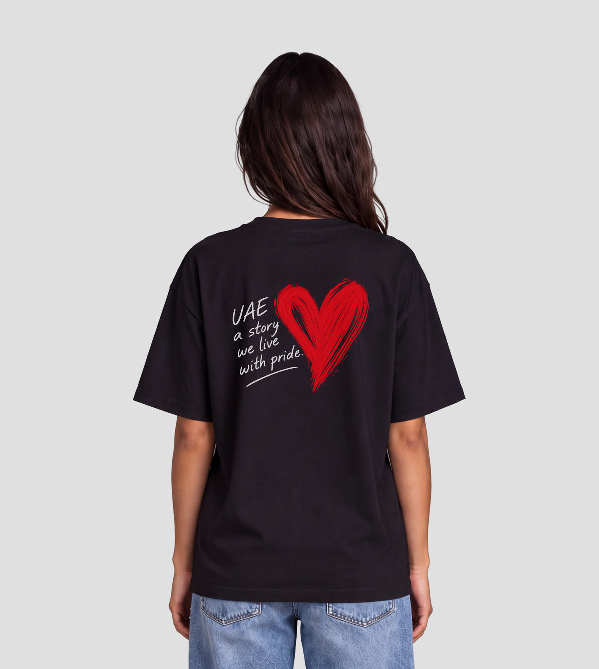 UAE – A Story We Live With Pride – Oversized T-Shirt