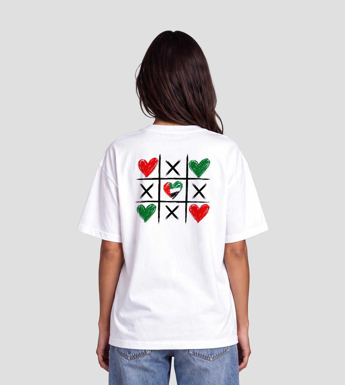 UAE – Hearts of Unity – Oversized T-Shirt