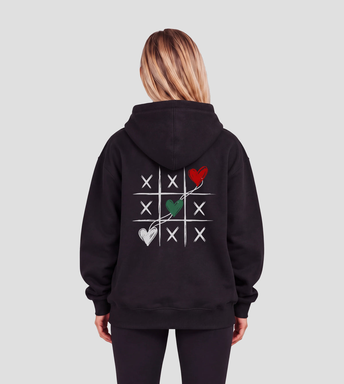 UAE – Three Hearts, One Nation – Premium Heavyweight Zip Hoodie