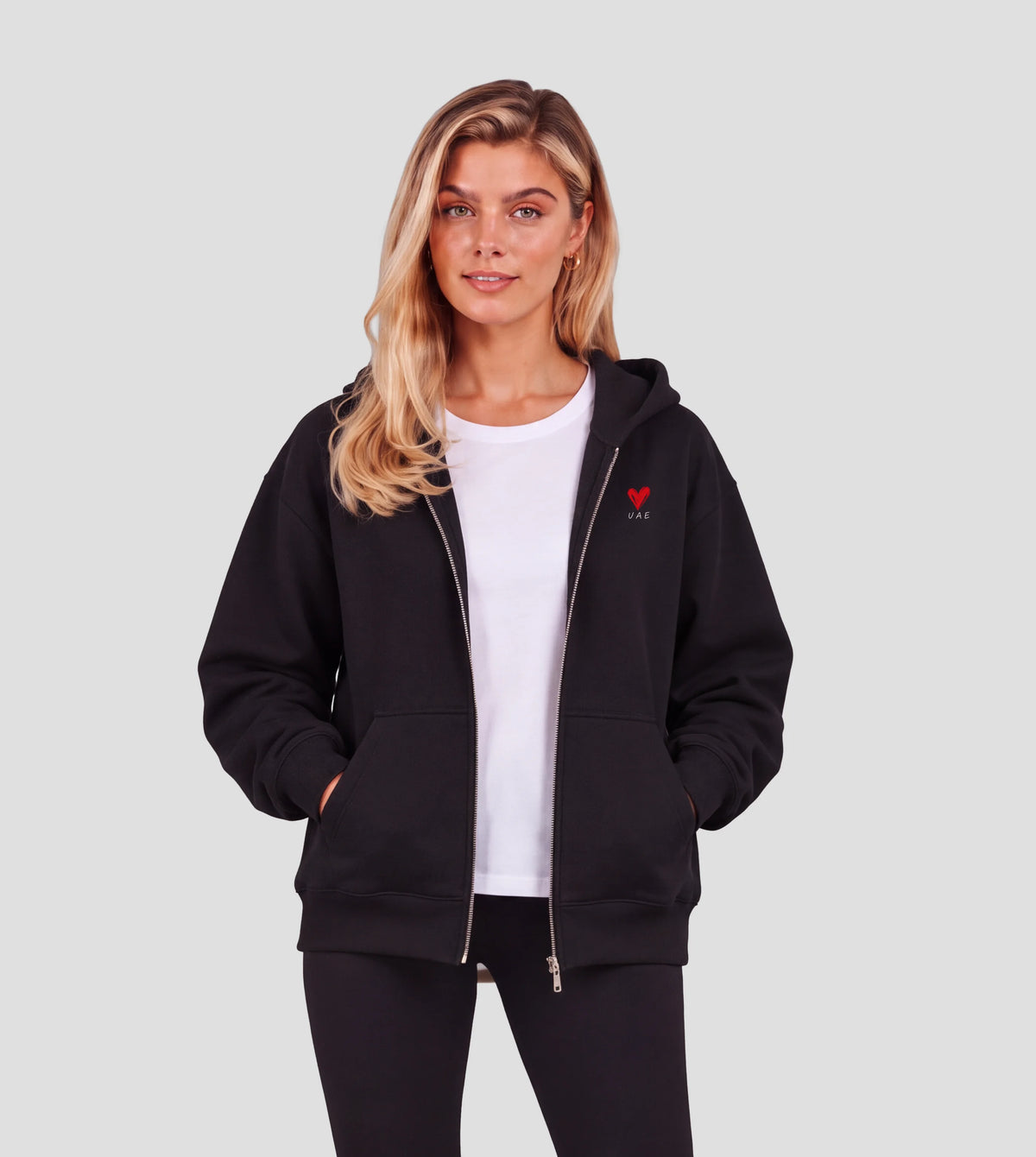 UAE – A Story We Live With Pride – Premium Heavyweight Zip Hoodie