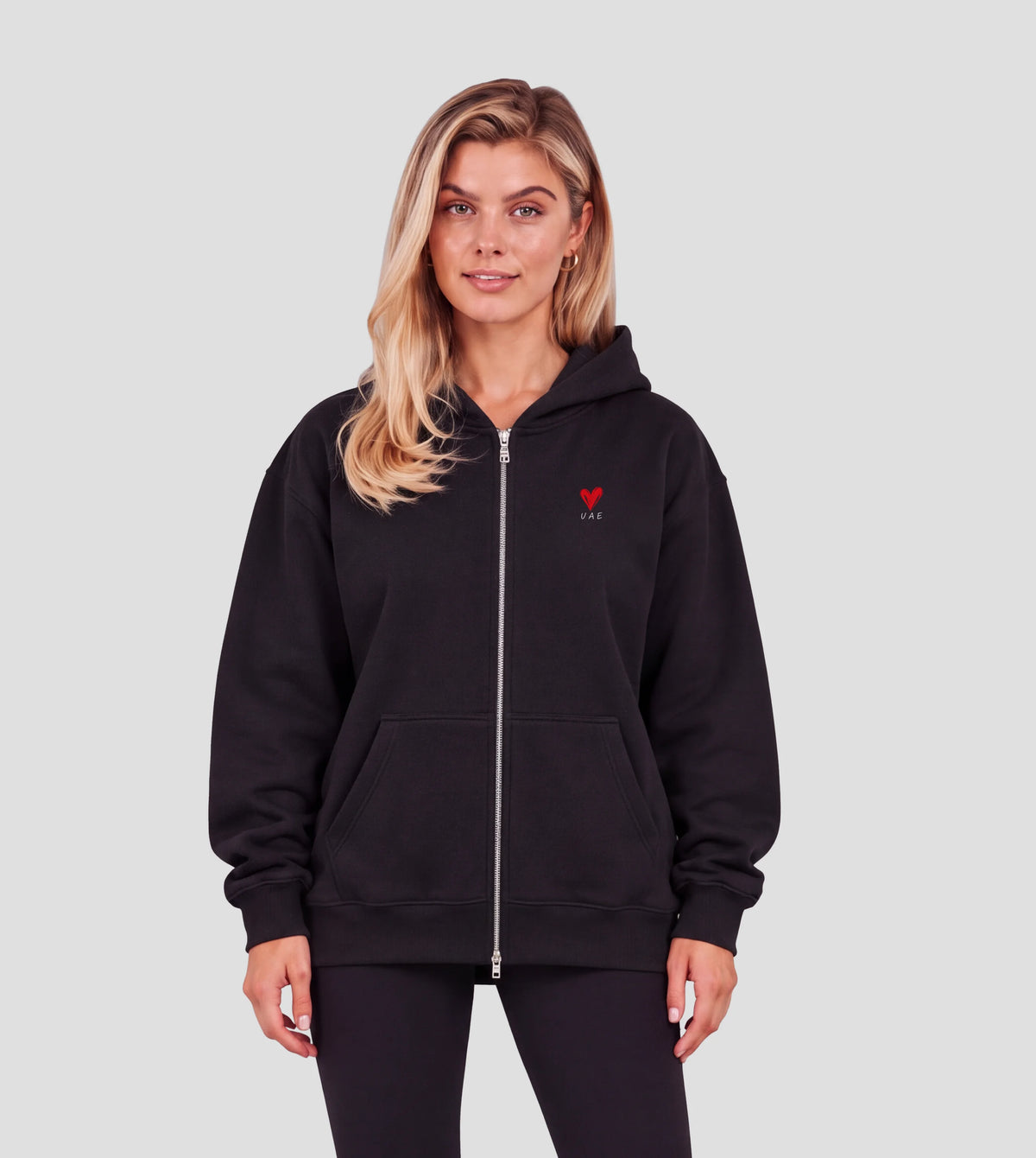 UAE – A Story We Live With Pride – Premium Heavyweight Zip Hoodie