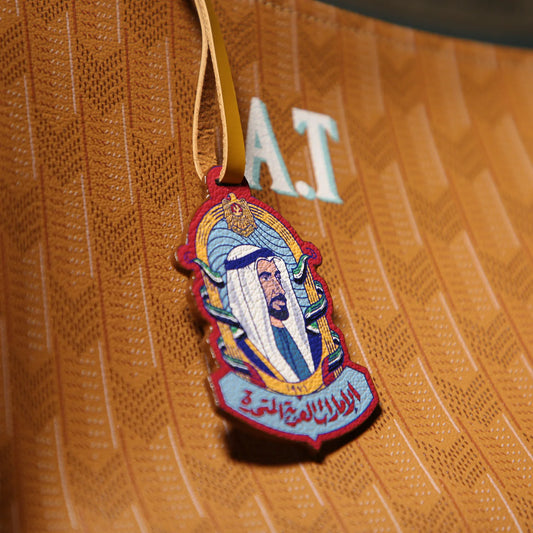 Zayed bin Sultan Leather Charm